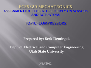 ECE5320 Mechatronics Assignment #1 Literature Survey on