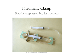 Pneumatic Clamp - Mechanical Kits Ltd.