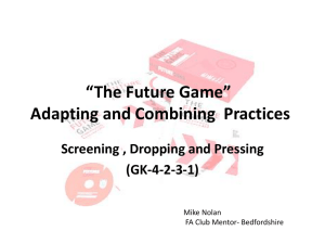 Future Game – Adapting Practices