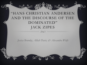 Hans Christian Andersen and the Discourse of the Dominated* Jack