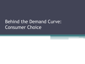 Understanding the demand curve - Abernathy