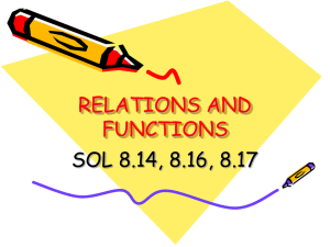 Relations and Functions (ppt)