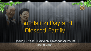 Foundation Day and Blessed Family (5.8.2012) v2