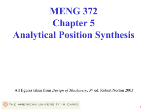 Two Position Synthesis