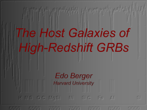 Host Galaxies of High-z Gamma