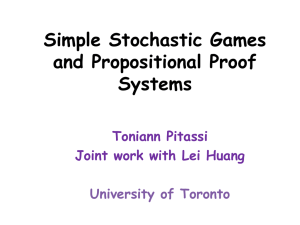 Simple Stochastic Games
