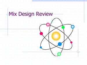 mixdesign review