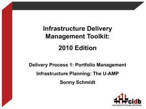 DP1-P02 IDM Toolkit Presentation Portfolio Management U