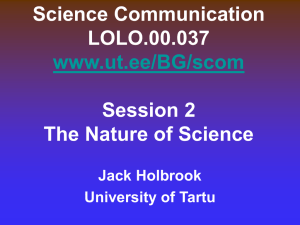 Science Communication 2