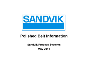 Polished Belt Information