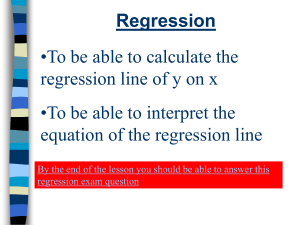 S1 Regression