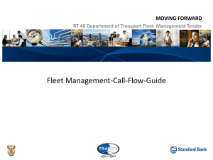 RT46 Call Centre Flow Guide