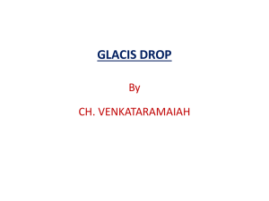 Glacis Drop PPT