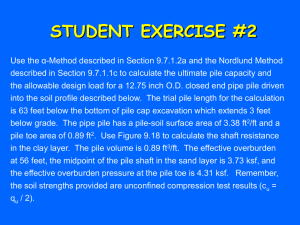 STUDENT EXERCISE #2 (US)