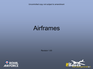 Topic 1 - Airframe Design