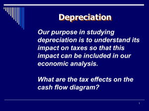 IENG 302 Lecture 16: Depreciation