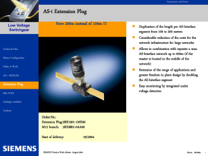 AS-i Extension Plug