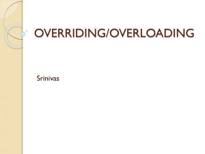 Overriding Refined