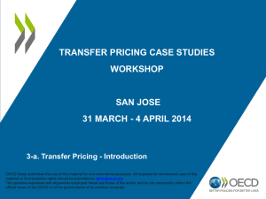 Transfer Price - Ministerio de Hacienda