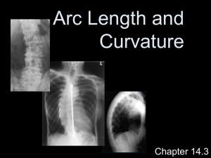 14.3 Arc Length and Curvature