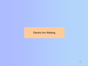 Electric Arc Welding