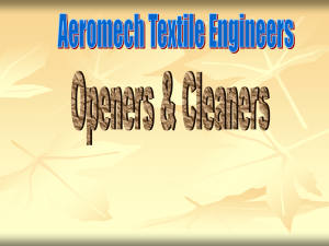 Single beater lap machine - Aeromech Textile Engineers