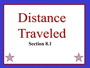 8.1 Net vs Total Distance