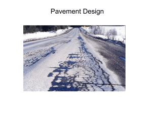 Pavement Design and CBR Procedures