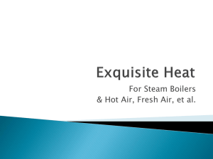 Steam Boiler - Exquisite Heat