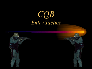 CQB Entry Tactics