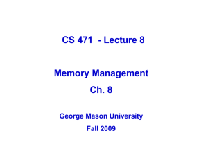 CS471-9/14 - George Mason University
