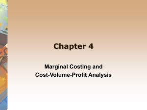 (CVP) Analysis - Blackhall Publishing