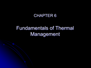 why thermal management? - Department of Electrical, Computer