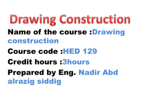 Drawing Construction