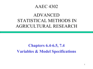 aeco4302 statistical methods in agricultural research
