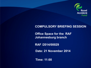 Johannesburg Office Space - Compulsory Briefing Session
