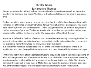 Thriller Genre & Narrative Themes