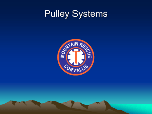 Pulley Systems Printed Handout
