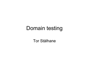 Domaintesting