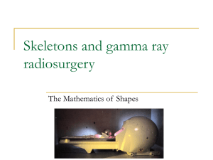 Skeletons and gamma ray radiosurgery