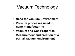 Vacuum Fundamentals