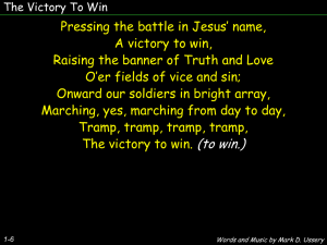 The Victory To Win