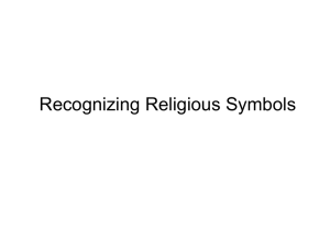 Recognizing Religious Symbols