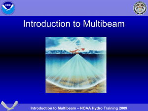 multi-beam sonar - NOAA Teacher at Sea Blog