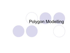 Polygon Modelling