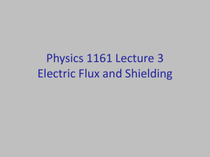 Electric Flux and Shielding