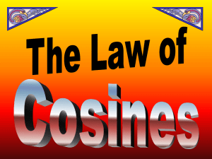 Cosine Law