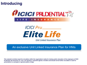 Sum Assured - ICICI Prudential Life Insurance
