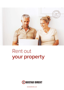 Rent out your property