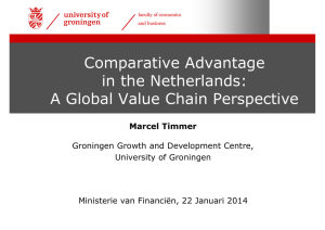 Comparative Advantage in the Netherlands: A Global Value Chain